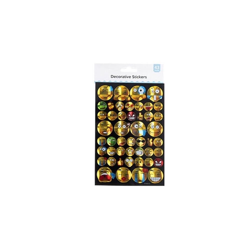 Dats Stickers 43 Emoji Stickers Sheet Emoticon Bullet Journal Japanese Style Smiley Faces