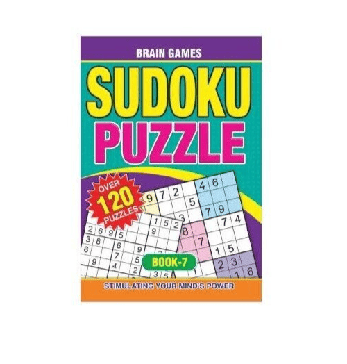 Durmaz Sudoku Sudoku Large Puzzle Book Stimulating Stress Relaxing Over 120 Puzzles Travel BK7