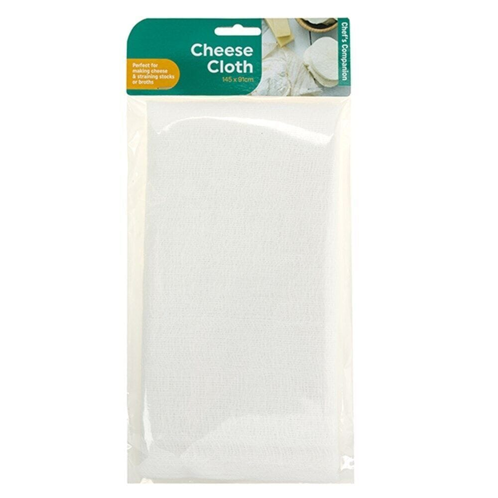 Chefs Companion Strainers Cheese Cloth Kitchen Strainer Filter Mesh Muslin Steam Cheesecloth 145x91cm