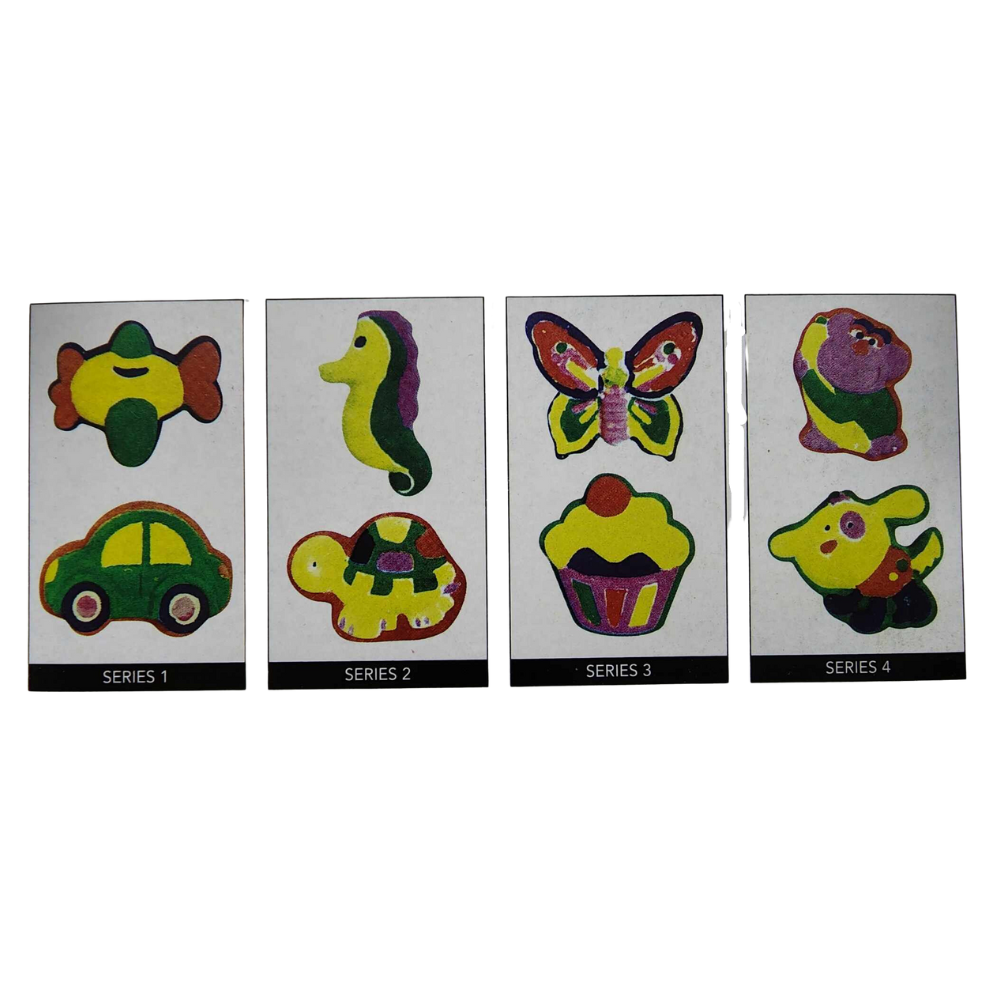 1x Set Mini Craft Paint Your Own Plaster Colour Painting Kit Party Arts Crfats