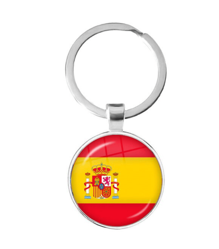 unbranded Keychain Keyring National Flag Spain Espanyol Gift Key Ring