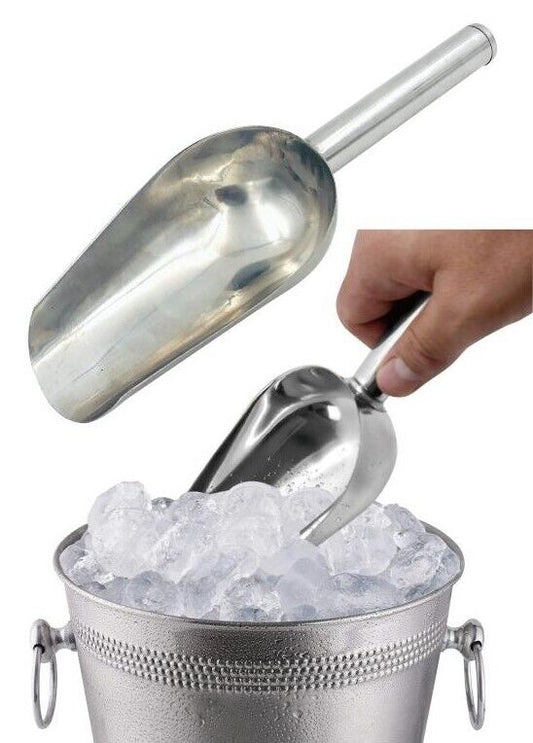 Metal Stainless Steel Lolly Buffet Candy Scoop Serving Spoon Birthday Party