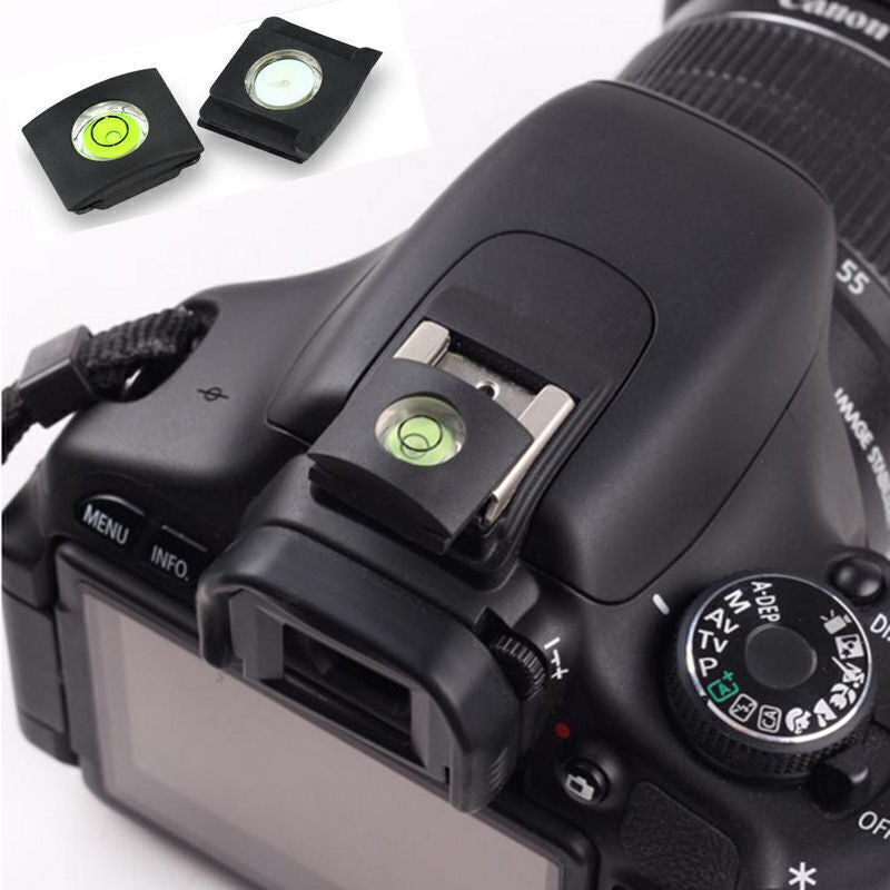 2PCS Level Accessory Hot Shoe Cover DSLR Camera Protector Cap for Canon Nikon