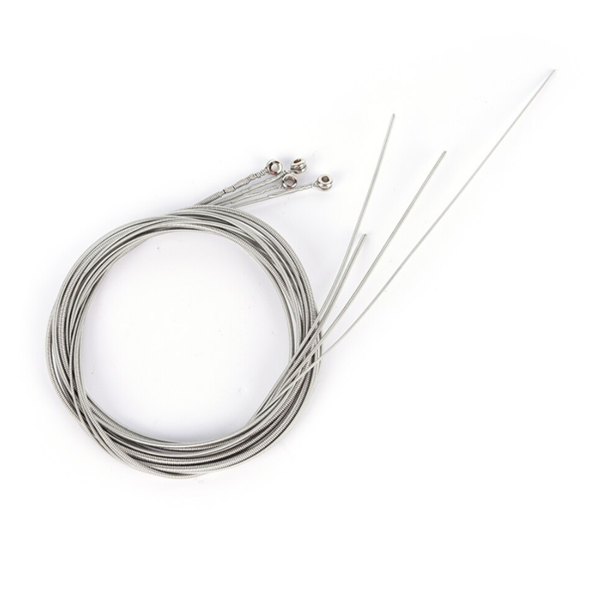4 String Bass Guitar Steel Strings Accessories Electric .045 - .100