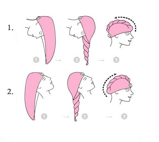 Hair Towel Microfiber Wrap Quick Dry Cap Turban Bath Beauty Twist Care White