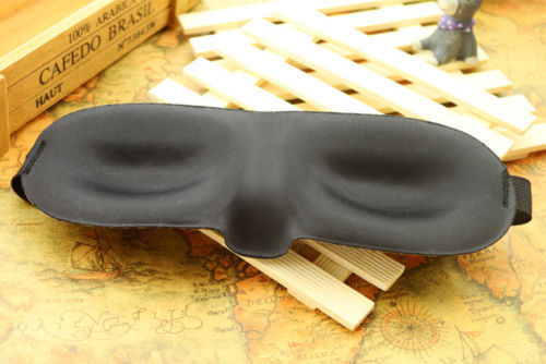 Travel Sleep Eye Mask soft 3D Memory Foam Padded Shade Cover Sleeping Blindfold