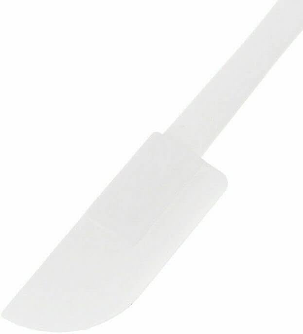3Pk Spatulas White hard Baking Scrapers Nonstick Cookware Utensils Cake Spatula