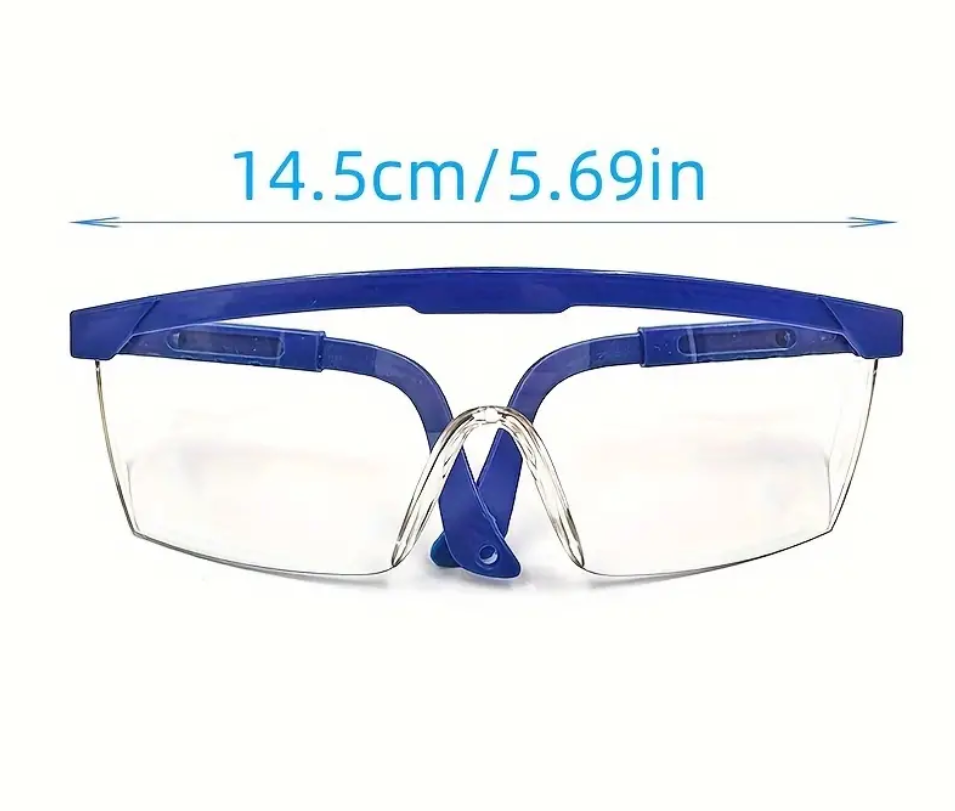 Safety Goggles Glasses Universal Eye Protection Work Lab Side Shields Anti Dust