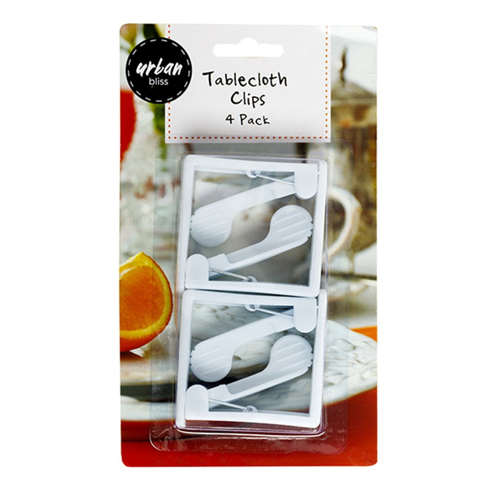 4X Tablecloth Clips Desk Table Cloth Cover Clamp Holder Party Wedding Picnic
