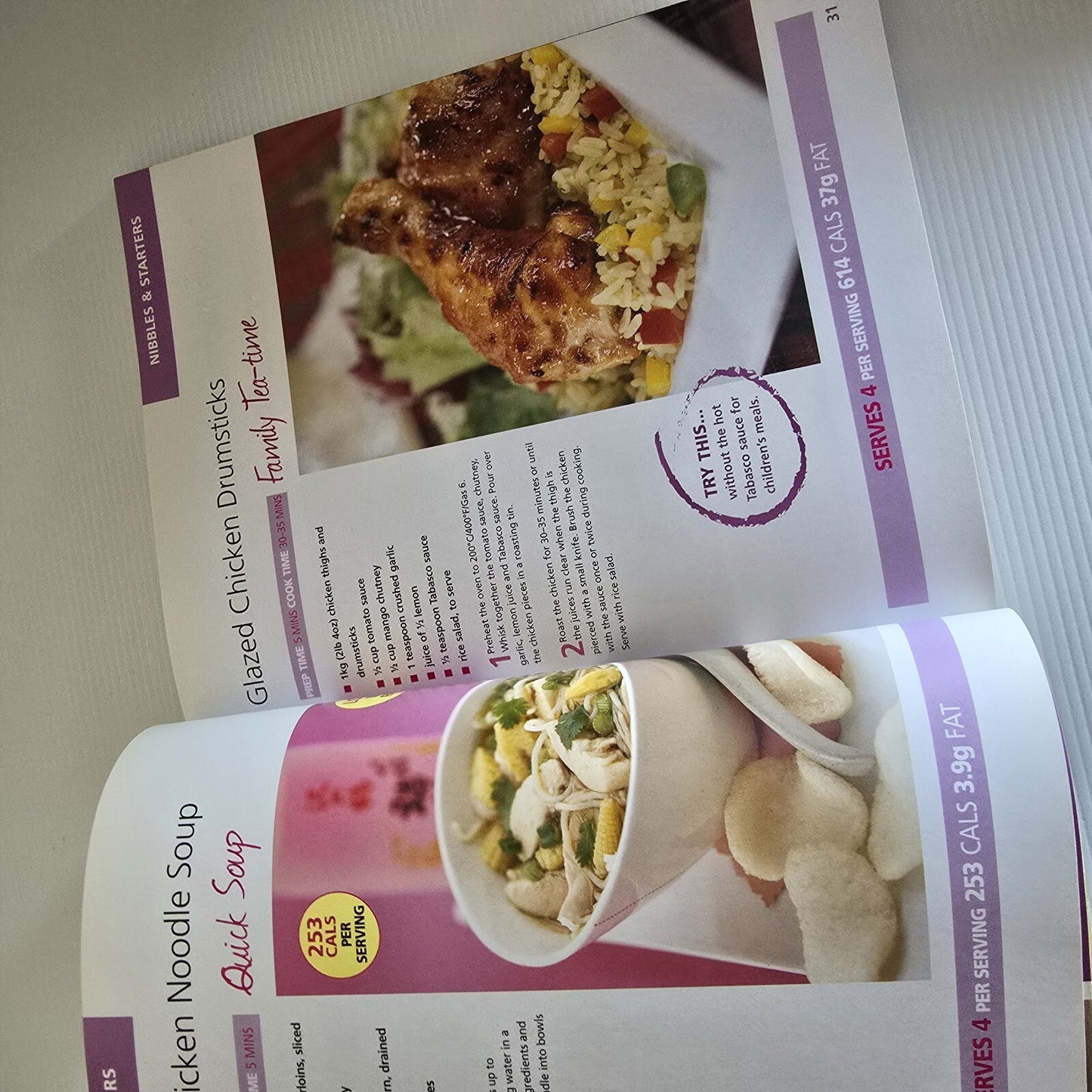 2x Tasty Chicken Cookbook Step-by-step Cuisines