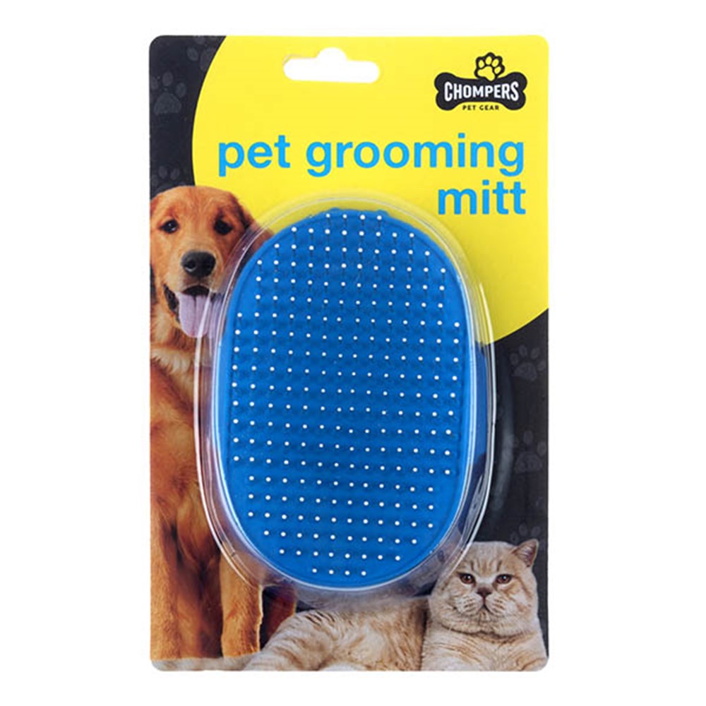 Pet Brush Fur Grooming Mitt Hand Glove Mitten Dog Cat Puppy Hair Cleaning Deshed