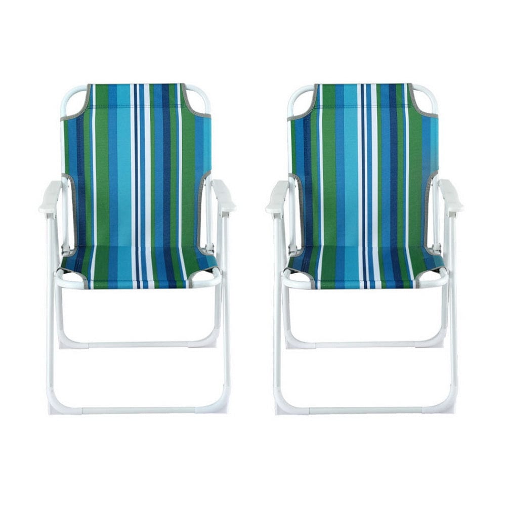 Gardeon Outdoor Chairs Folding Camping Chair Steel Portable Patio Furniture