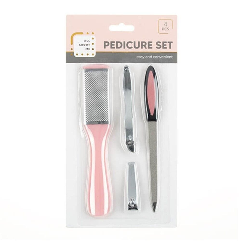 All about me 4PCS Manicure Pedicure Kit Set Stainless Steel Nail Grooming Clippers Tools