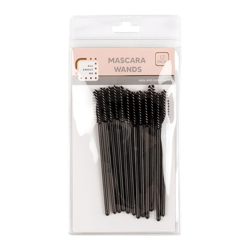 AllAboutMe Lash 12x 10cm Black Mascara Wands Makeup Eyelash Lash Beauty Volume Curl Length