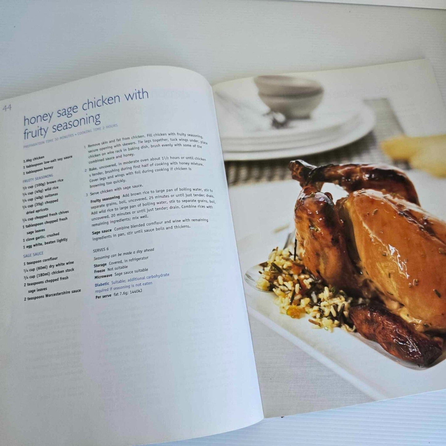 Alona.com.au 2x The Australian Women's Weekly Cookbooks Low-Fat Low Fat Meals Cooking Recipes