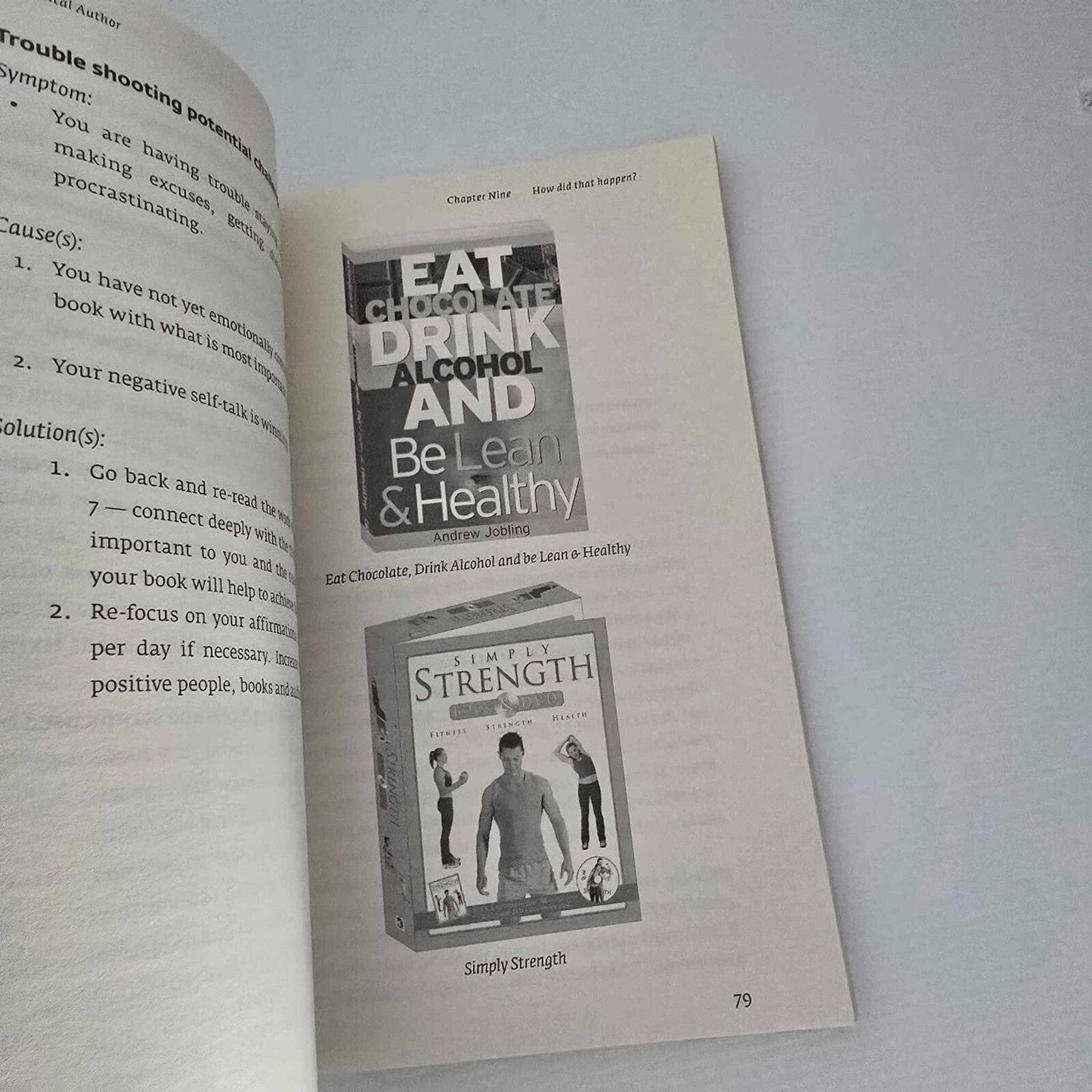 Alona.com.au Accidental Author by Andrew Jobling, Paperback 2015 (with signed dedication)