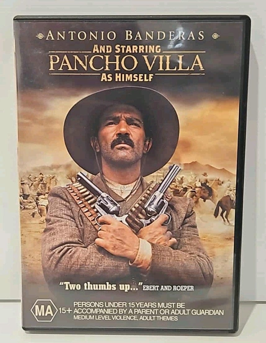 Alona.com.au And Starring Pancho Villa Himself (DVD, 2003) Antonio Banderas Region 2&4
