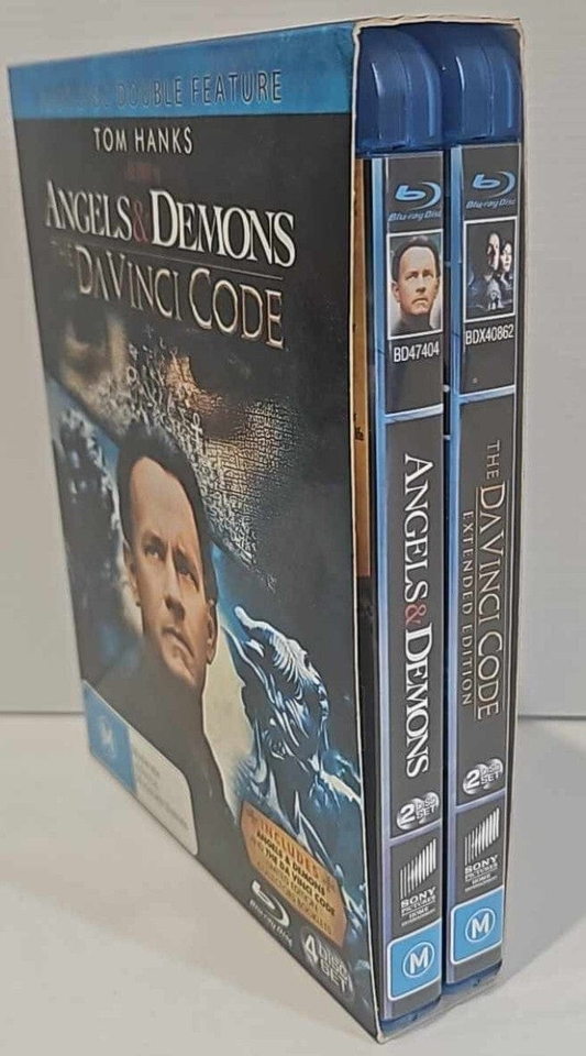 Alona.com.au Angels Demons Da Vinci Code Bluray Tom Hanks Box Set