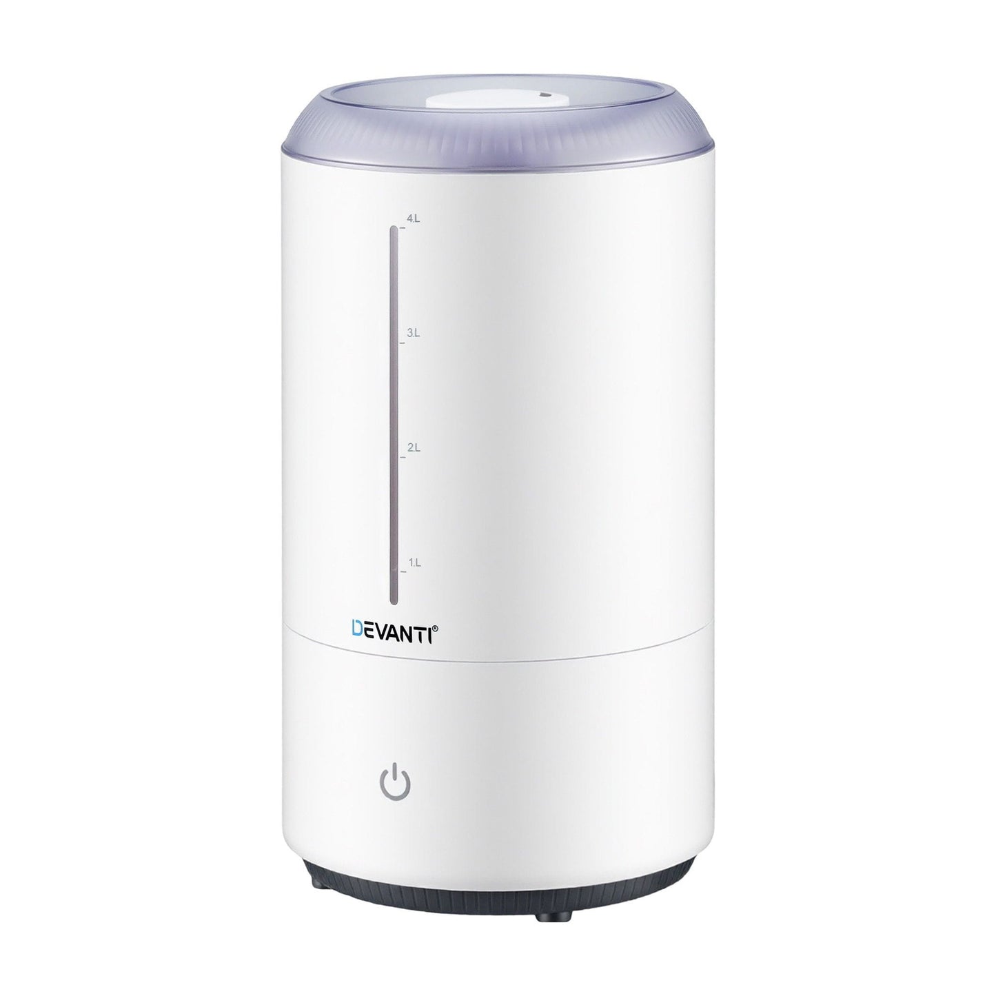 Alona.com.au Appliances > Aroma Diffusers & Humidifiers > Humidifiers Devanti Ultrasonic Humidifier Aroma Diffuser Top Fill Quiet Bedroom 4L White