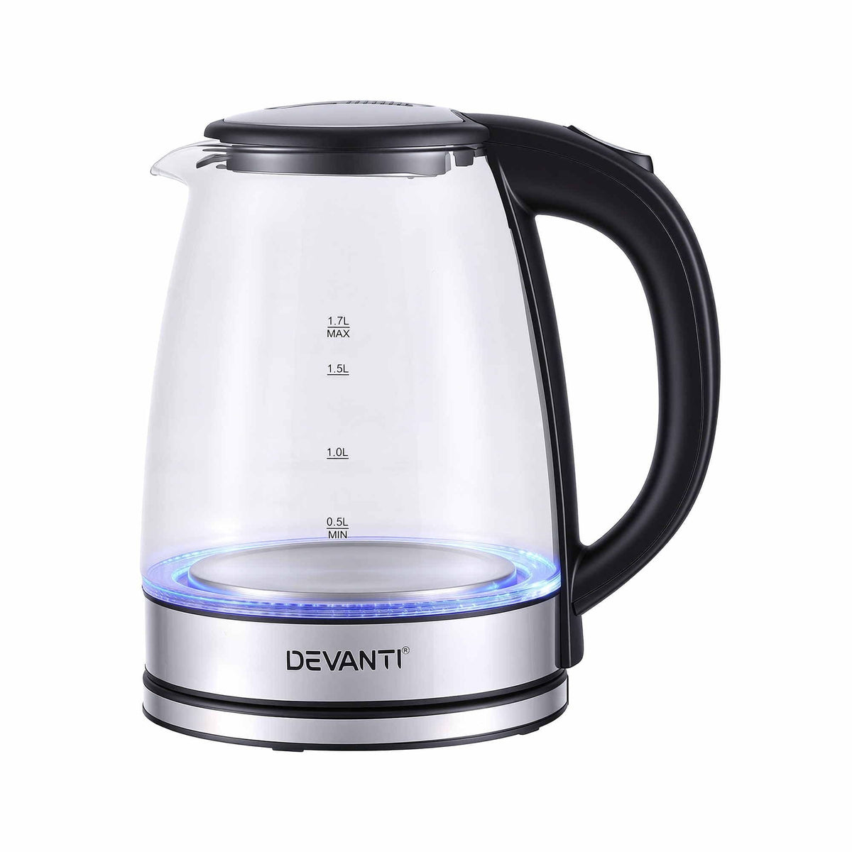 Alona.com.au Appliances > Kitchen Appliances > Kettles Devanti 1.7L Glass Electric Kettle