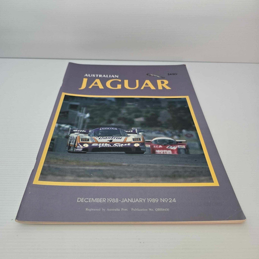 Alona.com.au Australian Jaguar Magazine Issue Dec-Jan 1988-99 No 24 Drivers Car Club XJ6 Mk9