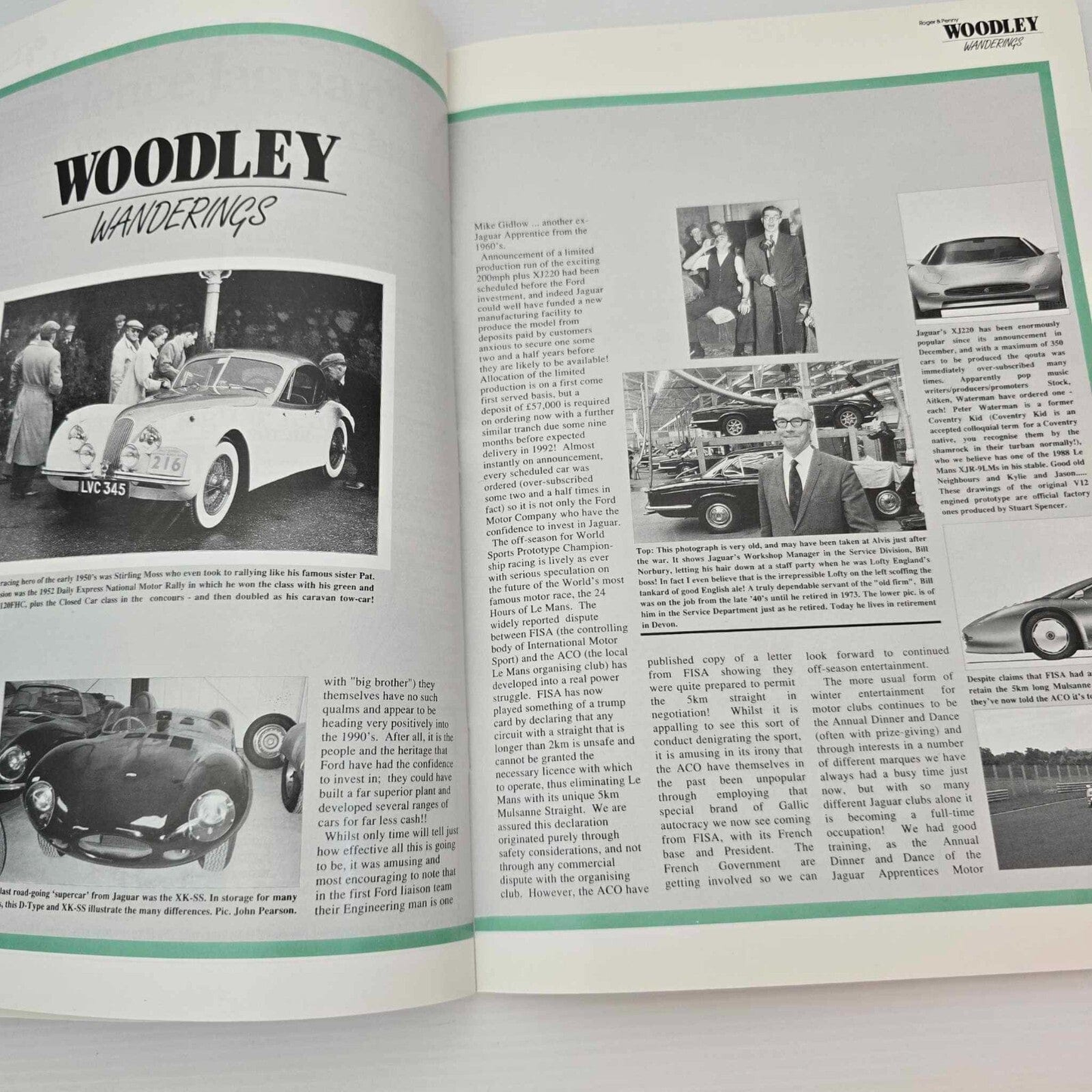 Alona.com.au Australian Jaguar Magazine Issue Dec-Jan 1990 No 30 Drivers Car Club E-Type XJ-S