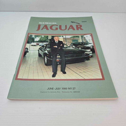 Alona.com.au Australian Jaguar Magazine Issue Jun-July 1989 No 27 Drivers Car Club Le Mans