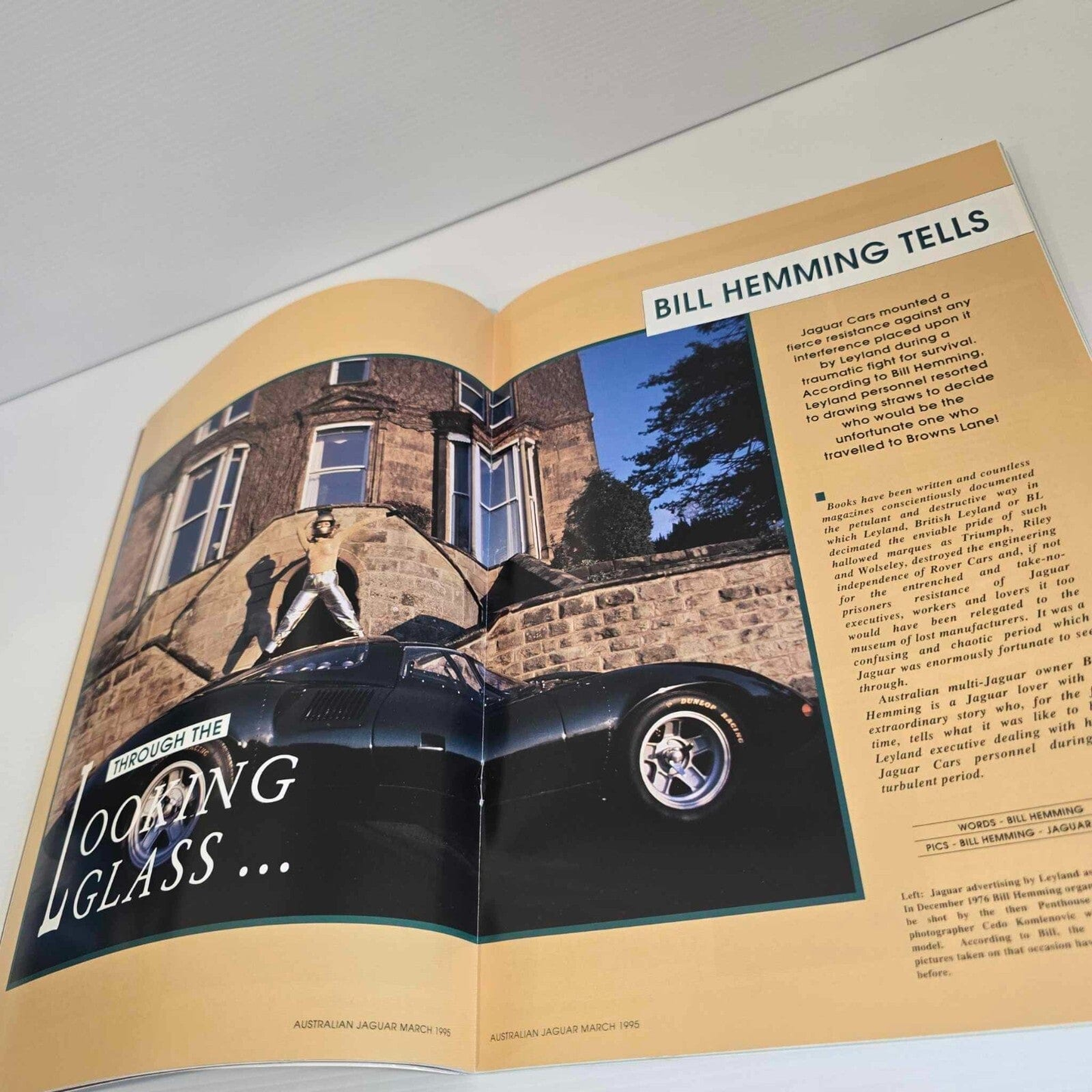 Alona.com.au Australian Jaguar Magazine Issue March 1995 No 61 Drivers Car Club XK120 FHC