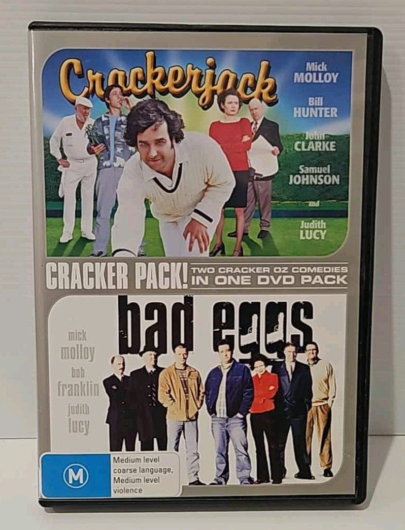 Alona.com.au Cracker Pack - Crackerjack / Bad Eggs (DVD, 2002) - Region 4