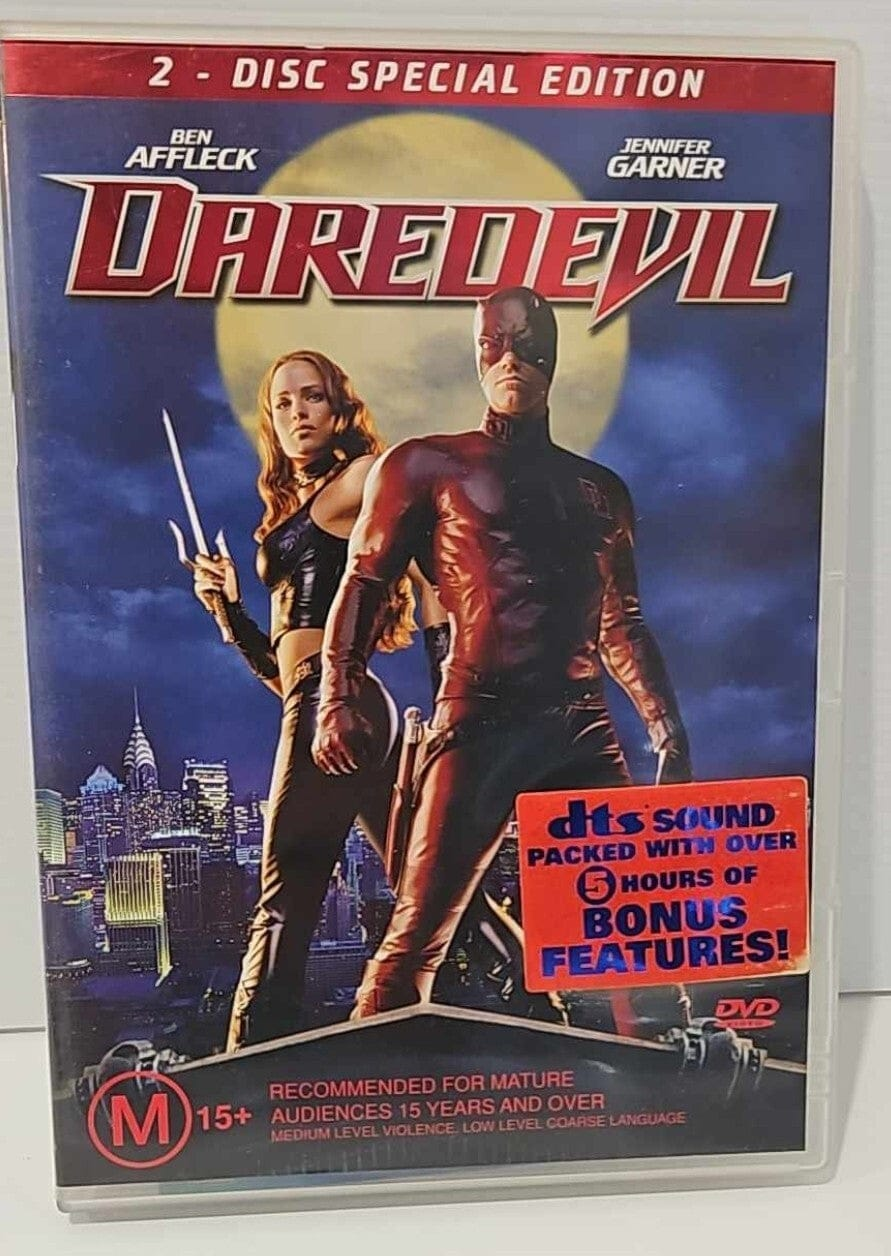 Alona.com.au Daredevil (DVD, 2002) Ben Affleck, Jennifer Garner - Action Crime Movie Film