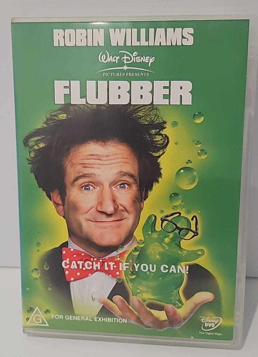 Alona.com.au Flubber (DVD, 1997) Robin Williams, Marcia Gay Harden - Comedy Sci-Fi Film Movie