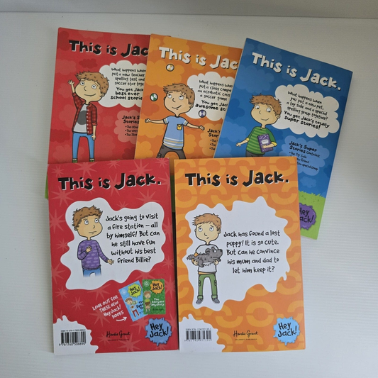Alona.com.au Hey Jack 5x Book Bundle by Sally Rippin Paperback Children