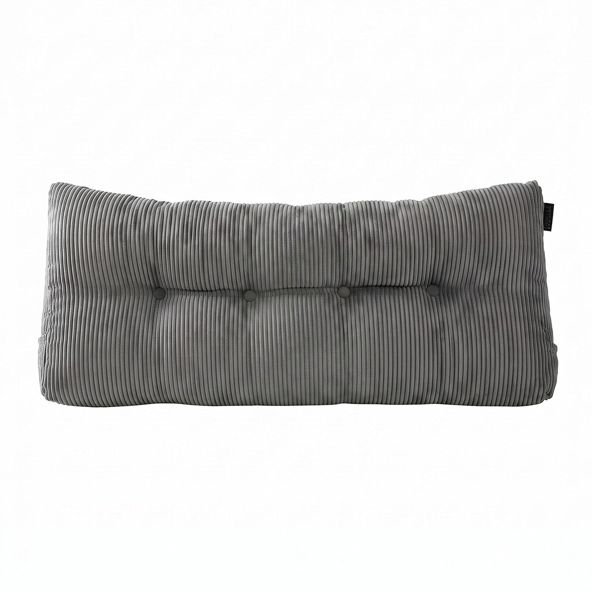 Alona.com.au Home & Garden > Bedding > Pillows Giselle Headboard Pillow for Sitting in Bed, Upgraded Shredded Foam Reading Wedge Cushion for Lumbar Support, 320g Corduroy Backrest with Side Pockets for Dorm Daybed, Double