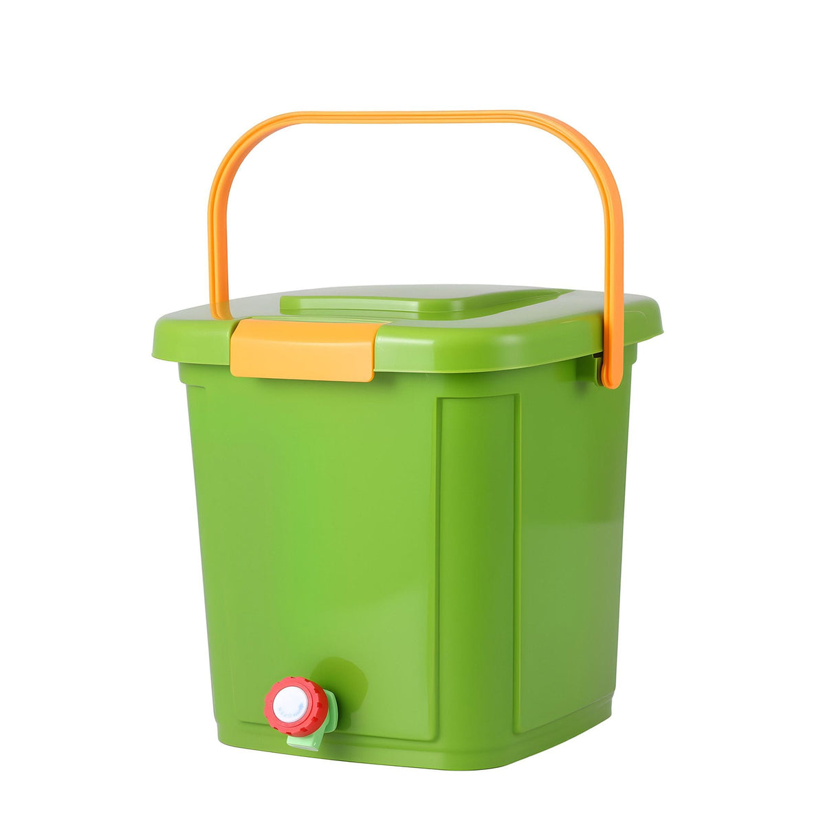 Alona.com.au Home & Garden > Garden Tools > Gardening Accessories Gardeon 15L Kitchen Compost Bin Food Waste Caddy Drain Tap Green