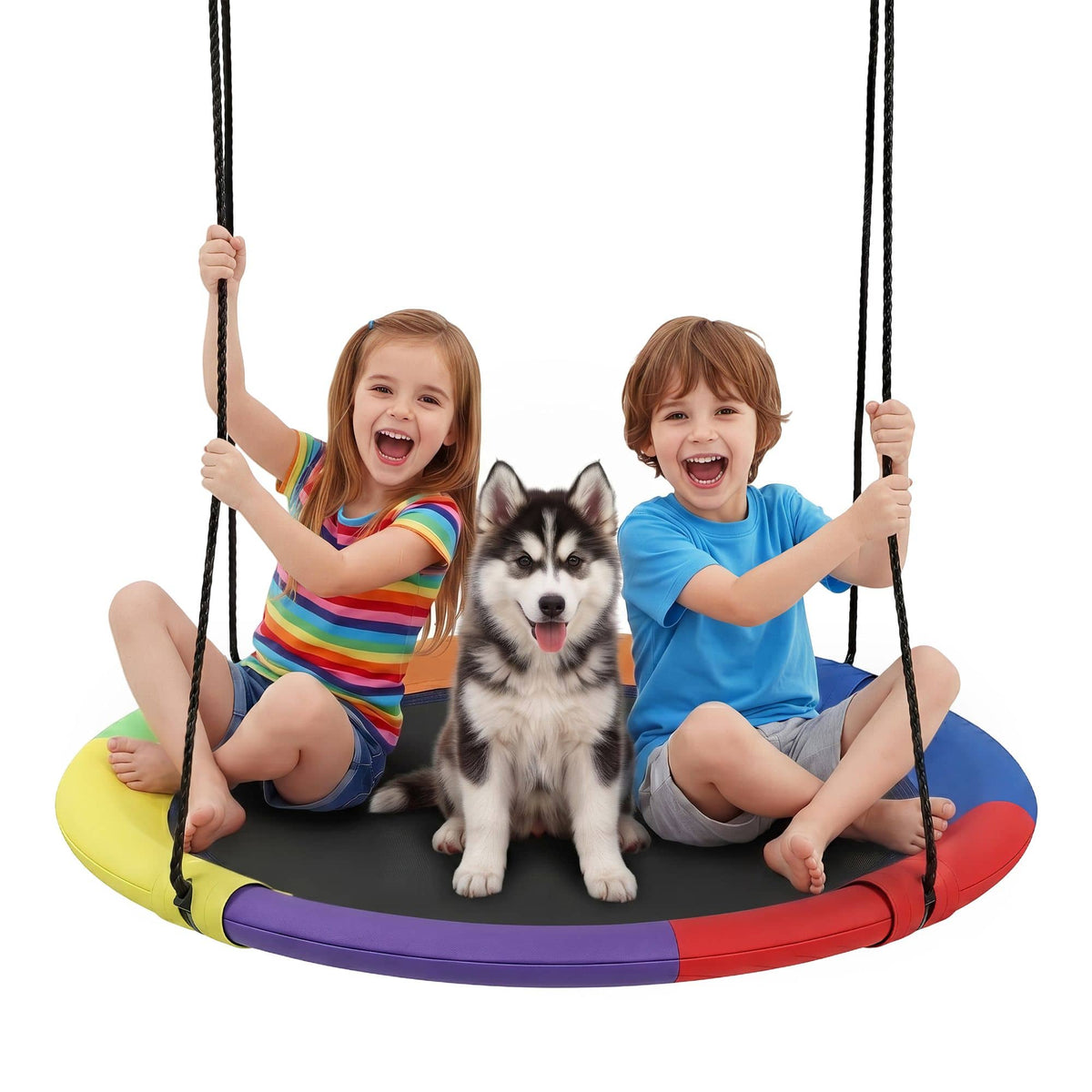 Alona.com.au Home & Garden > Hammocks > Hammocks & Accessories Gardeon Tree Swing Hammock 100cm for Backyard Porch Outside Playground