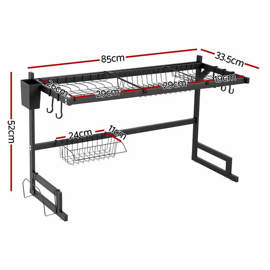 Alona.com.au Home & Garden > Kitchenware > Dish Racks Cefito Dish Drying Rack for Kitchen Storage Organisation Kitchen Sink Organiser Dish Drainer