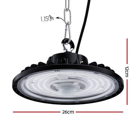 Alona.com.au Home & Garden > Lighting > Ceiling Lights Leier 150W UFO LED High Bay Light Motion Sensor