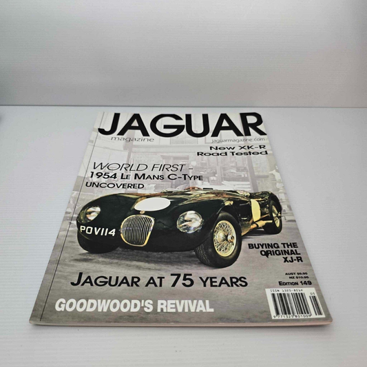 Alona.com.au Jaguar Magazine Issue No 149 World First - 1954 Le Mans C-Type Uncovered - XJ-R
