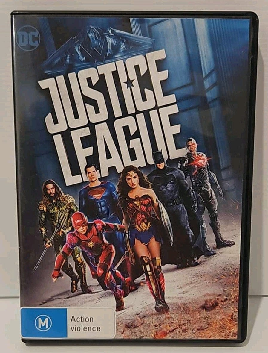 Alona.com.au Justice League (DVD 2017) Region 4 Action, Adventure, Fantasy, Science-Fiction A