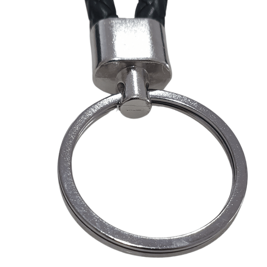 Alona.com.au New Fashion Men Leather Key Chain Ring Keyfob Car Keyring Keychain Gift