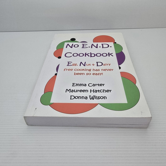 Alona.com.au No E.N.D Cookbook Egg Nuts Dairy Allergies Allergy Cooking Recipe Book