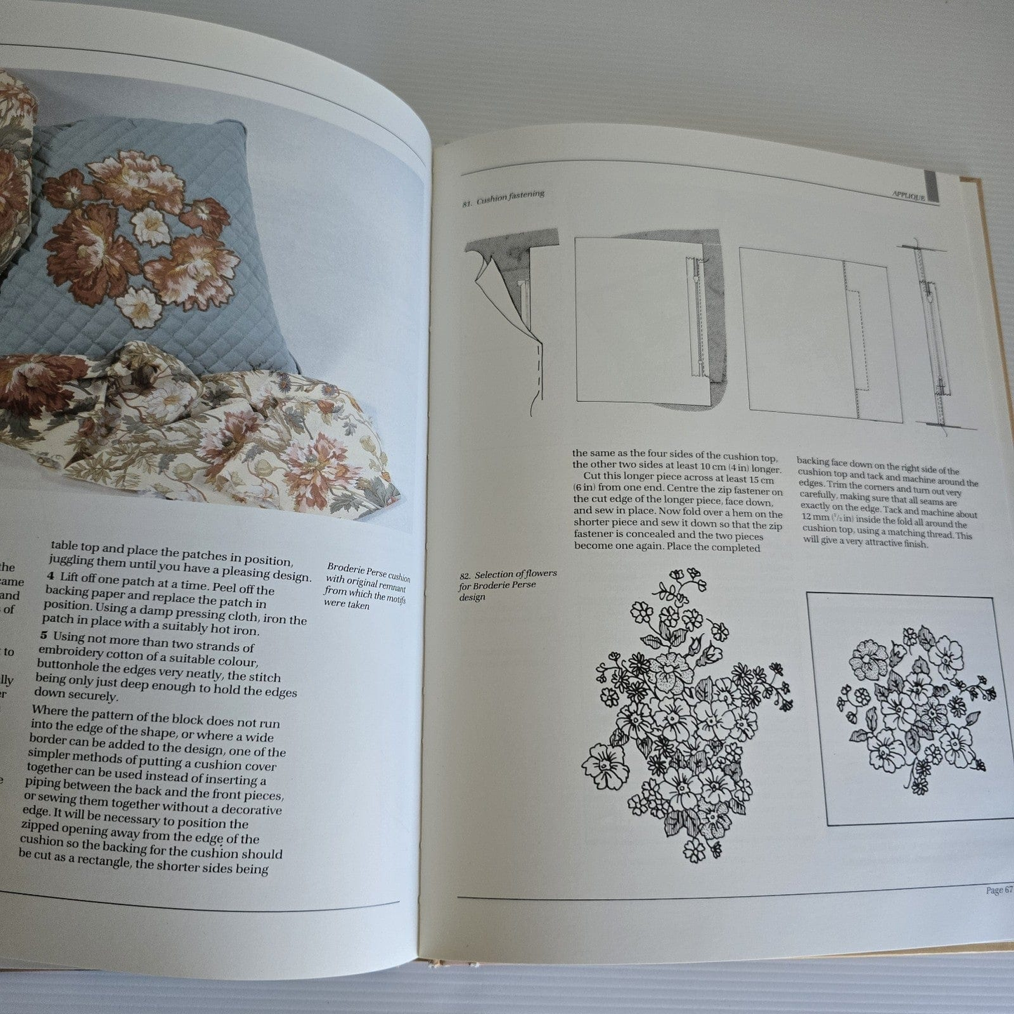 Alona.com.au Patchwork By Helen Fairfield, Seamed Mosaic Siminole Suffolk Puffs, 1990