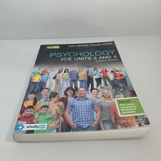 Alona.com.au Psychology VCE Units 3 & 4 Seventh 7th Edition, Paperback 2019