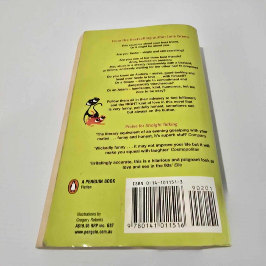 Alona.com.au Straight Talking by Jane Green Paperback 2002