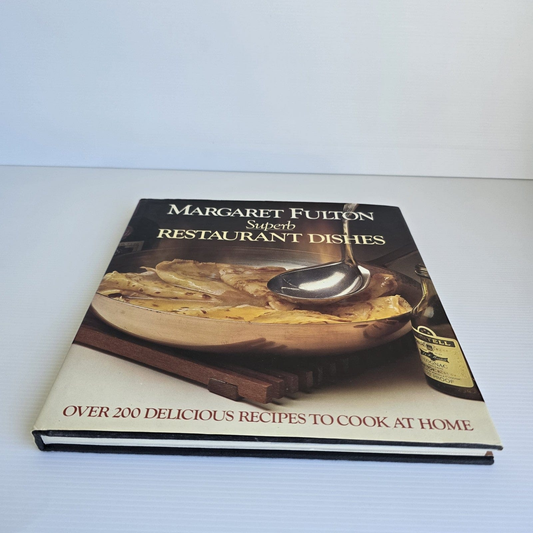 Alona.com.au Superb Restaurant Dishes By Margaret Fulton hardcover Vintage Cookbook Recipes