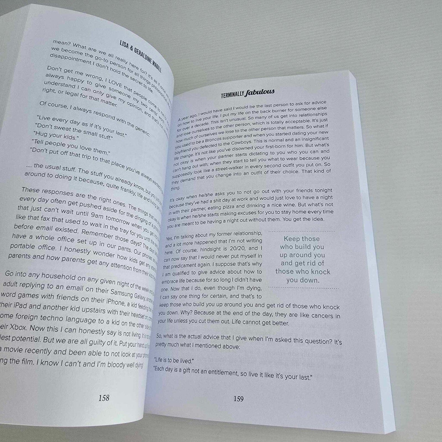 Alona.com.au Terminally Fabulous by Lisa and Geraldine Magill (Paperback 2019)
