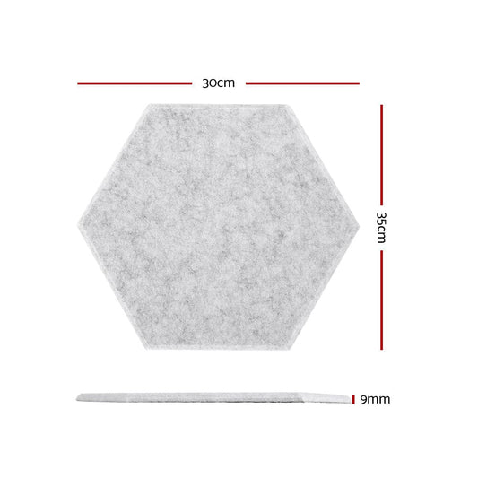 Alpha Audio & Video > Musical Instrument & Accessories > Audio Accessories Alpha Acoustic Foam 12pcs 35x30x0.9cm Soundproof Absorption Panel Adhesive Grey