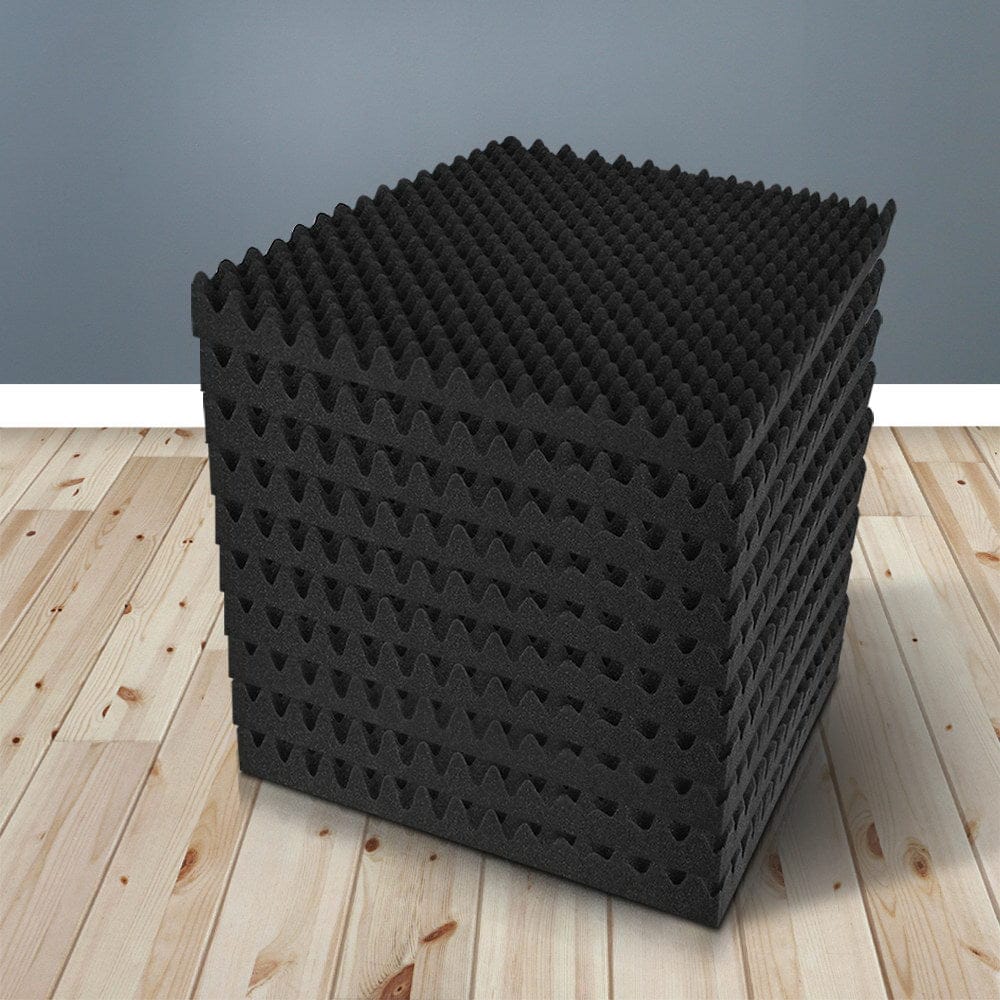 Alpha Audio & Video > Musical Instrument & Accessories > Audio Accessories Alpha Acoustic Foam 20pcs 50x50x5cm Sound Absorption Proofing Panels Eggshell