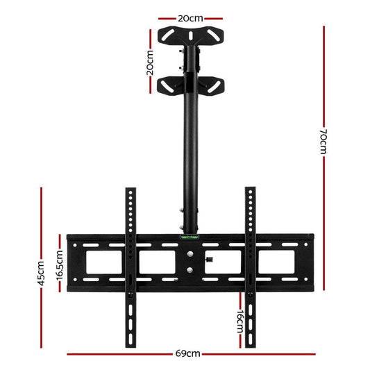 Artiss Appliances > TV > TVs & Accessories Artiss TV Wall Mount Bracket for 32"-75" LED LCD TVs Full Motion Ceiling Mounted