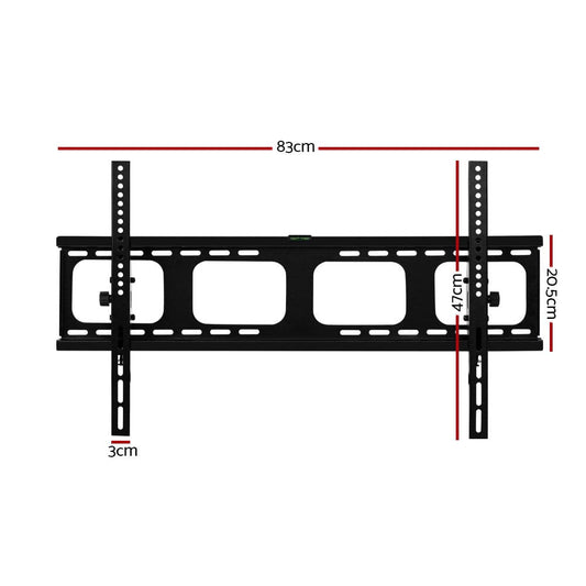 Artiss Appliances > TV > TVs & Accessories Artiss TV Wall Mount Bracket for 42"-90" LED LCD TVs Tilt Slim Flat Low Profile